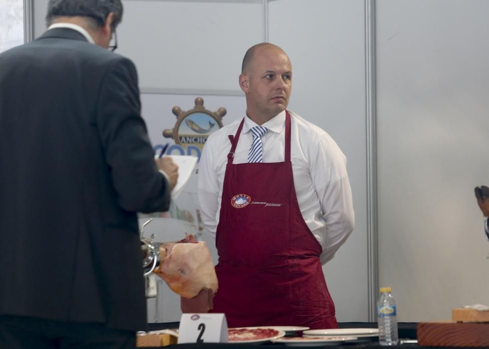 Concurso Nacional de Cortadores de Jamón en Salenor.