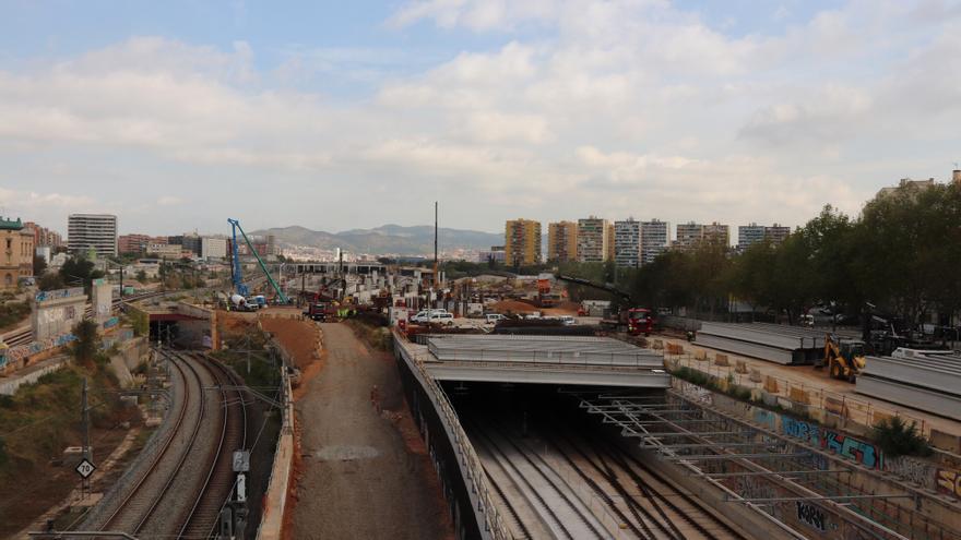 Tres mesos d’afectacions als trens gironins per les obres de la Sagrera