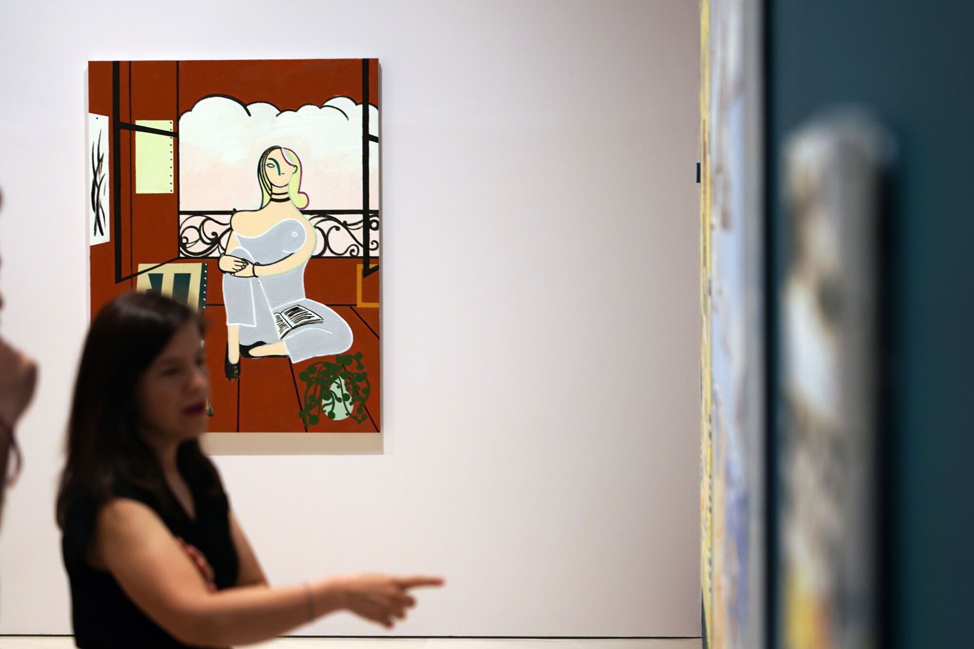 La exposición 'Farah Atassi. Genius Loci' del Museo de Málaga