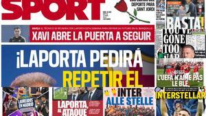 Las portadas de los periódicos deportivos de hoy, martes 23 de abril