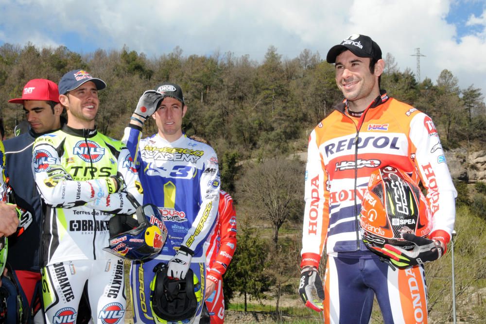 Els protagonistes del Mundial de Trial, a Olvan