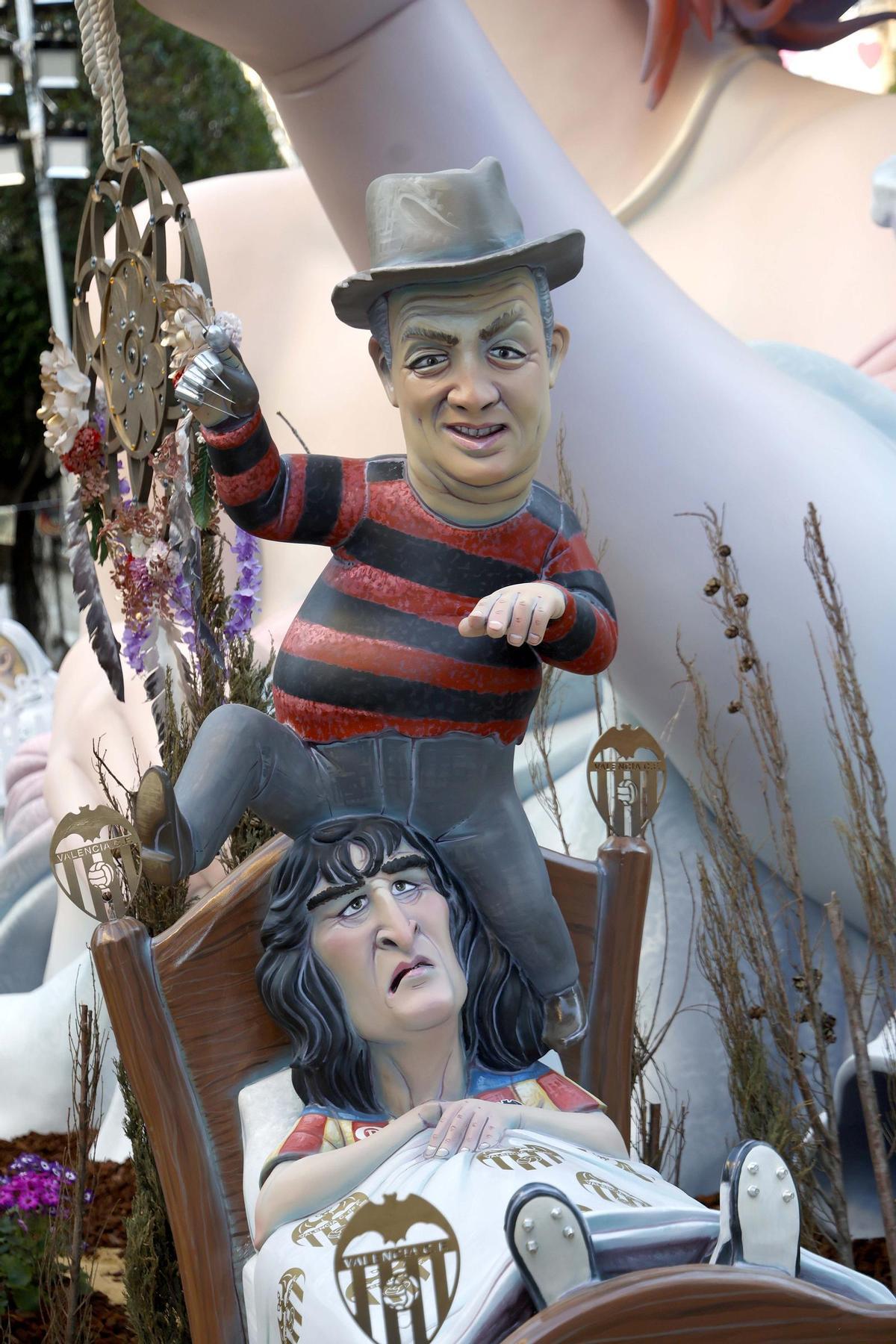 Sueca-Literato Azorín, todos los detalles de la falla ganadora del Ninot Indultat 2026