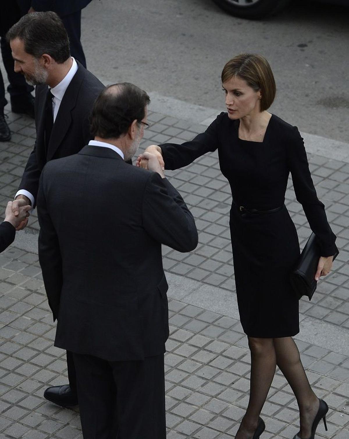 Doña Letizia de nuevo de luto