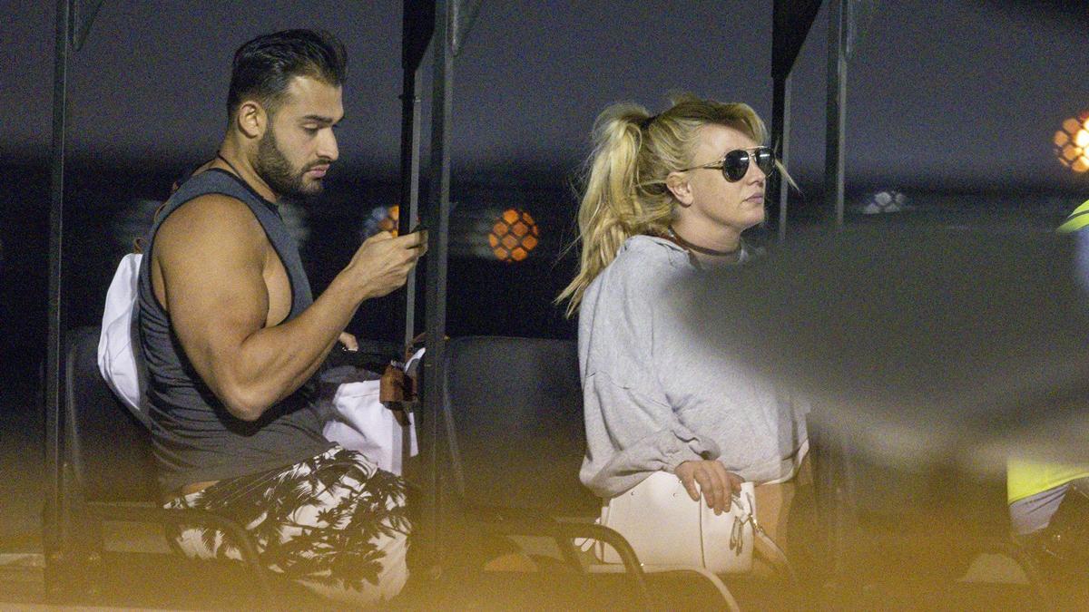 Britney Spears y Sam Asghari