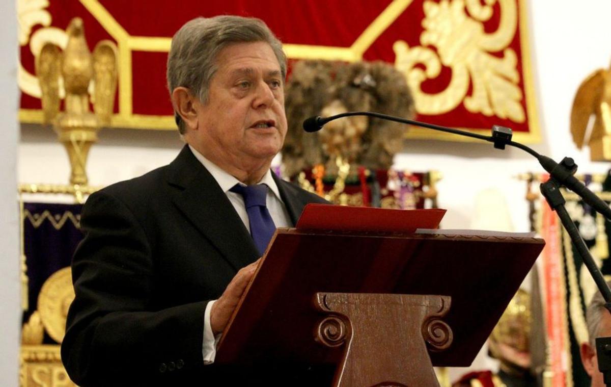 Federico Trillo, durante la lectura de la sentencia en San Juan de Dios. | ÁLVARO CARRASCO
