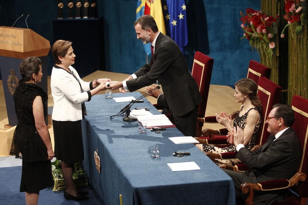 Ceremonia de entrega de los premios "Princesa de Asturias" 2016