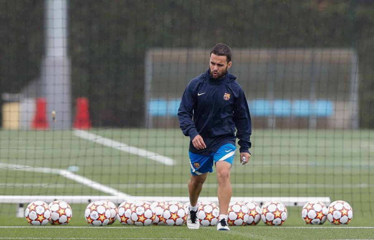 Las mejores imágenes del último entrenamiento del Barça antes del debut en Champions