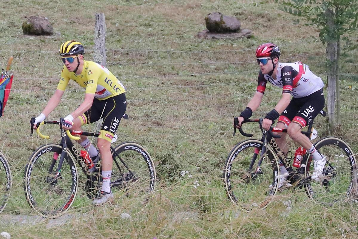 Hirschi fue compañero de Pogacar en el UAE Team