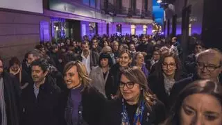 Aragón da una respuesta masiva en defensa del papel de la mujer en el 8M