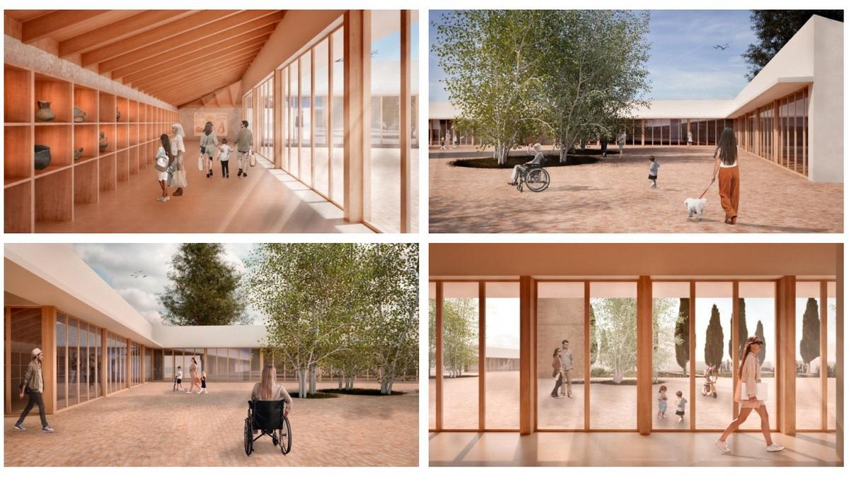 Recreaciones de cómo quedará el nuevo espacio cultural y social urbano tras la ambiciosa transformación.