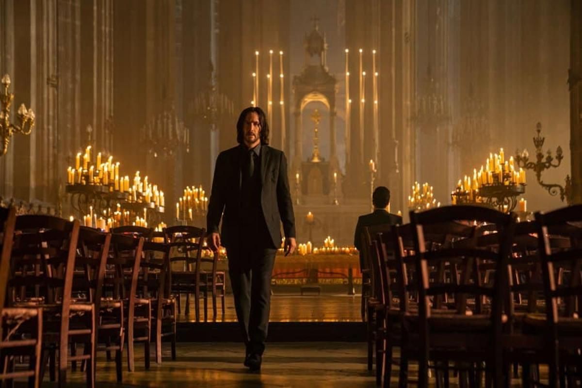 Keanu Reeves en ’John Wick 4’.