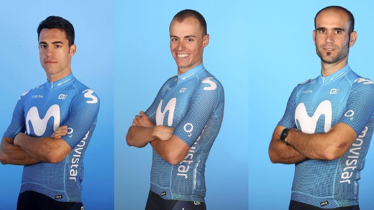 Albert Torres, Enric Mas y Lluís Mas continúan en el Movistar Team