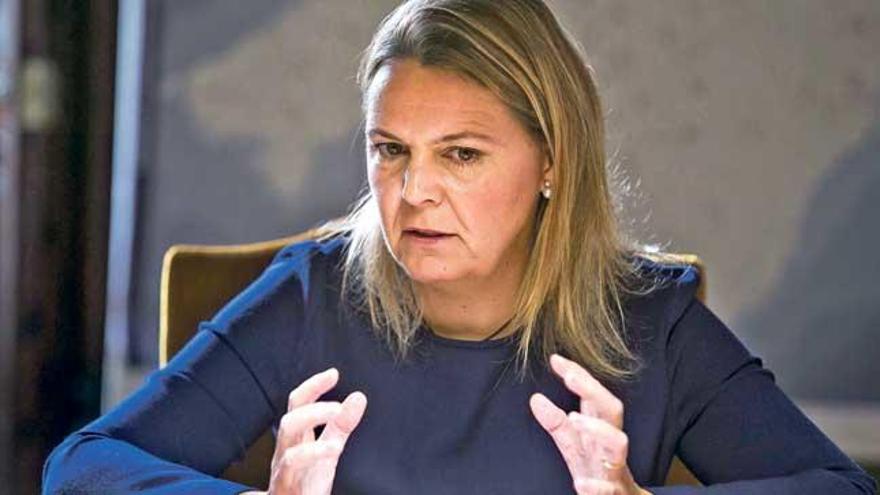 Maria Salom, presidenta del Consell de Mallorca en funciones.