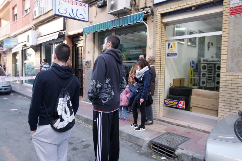 Derrumbe de una casa en Murcia