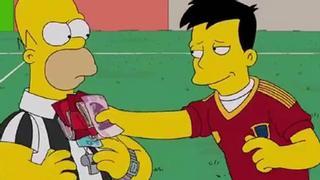 La fallida predicción de los Simpson sobre el final de España en el Mundial era increíble