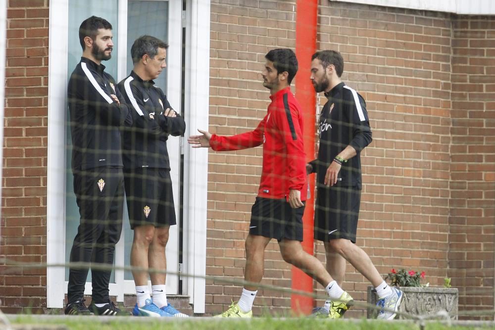 Entrenamiento del Sporting