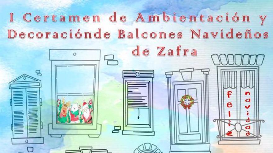 Zafra sustituye este año su tradicional Certamen de Belenes por el de Decoración de Balcones