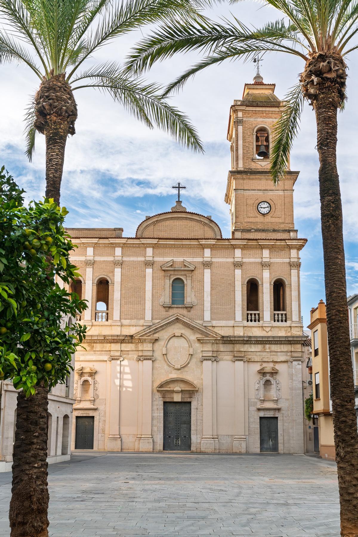 La iglesia Nuestra Señora de la Asunción de Carlet.