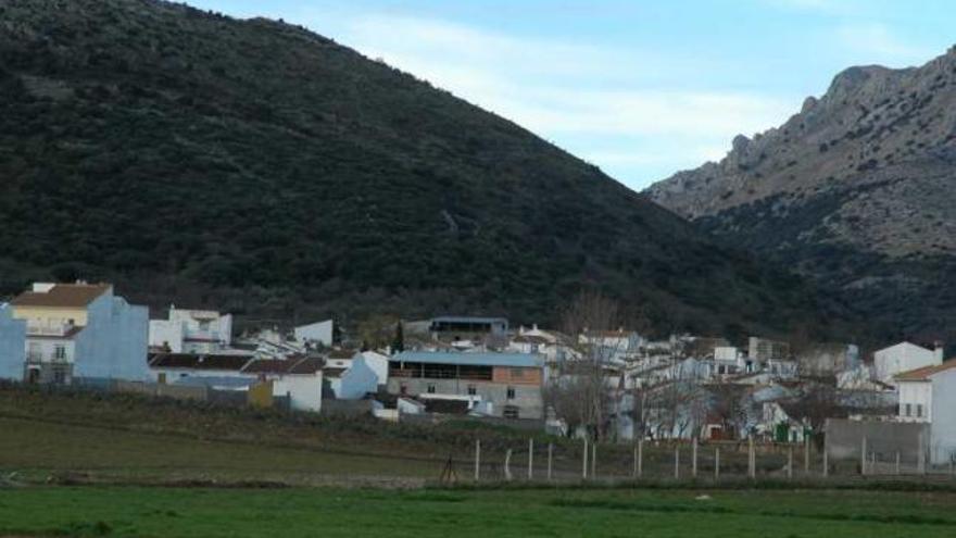 Imagen del pueblo de Alfarnate.