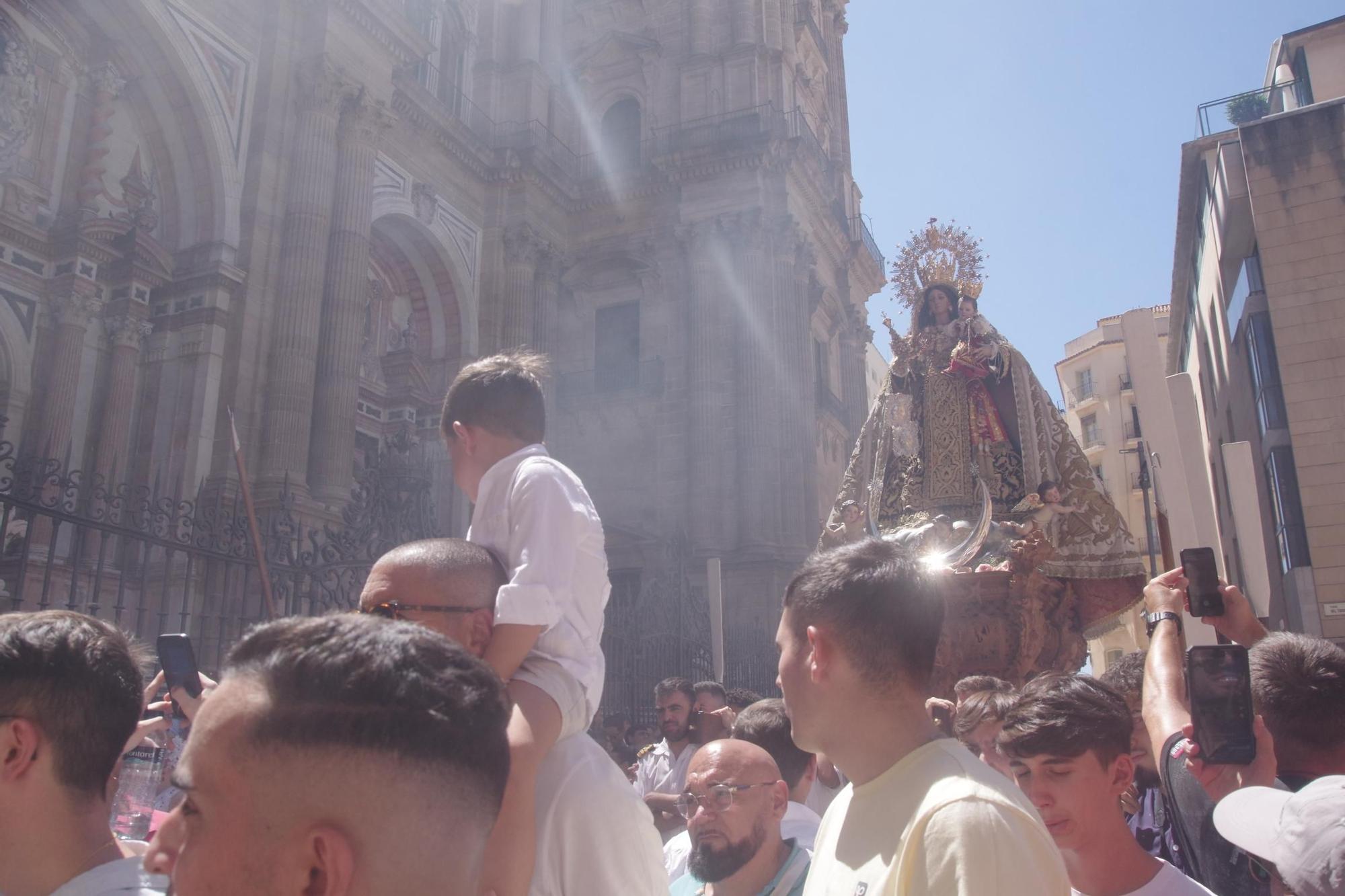 Traslado de la Virgen del Carmen de El Perchel a la Catedral