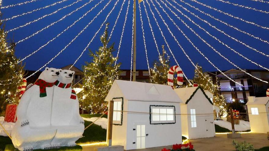 Aldea de Nadal de Combarro.