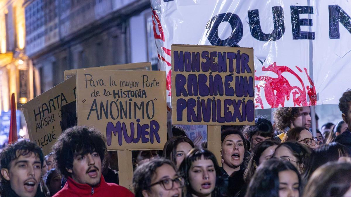 PSOE FEMINISMO 8-M | El PSdeG reclama a la Xunta "políticas activas y ...