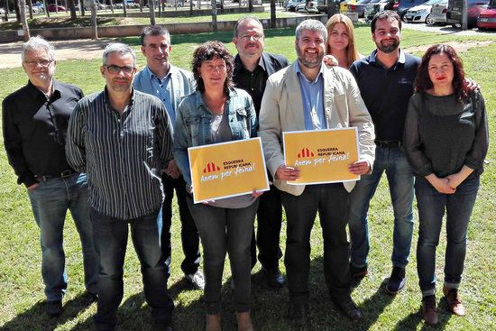 Els candidats d'ERC