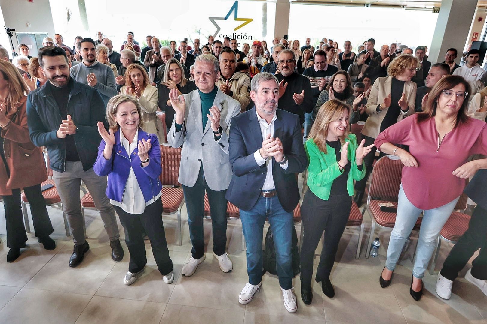 Presentación de Fernando Clavijo como candidato a la Presidencia del Gobierno de Canarias.