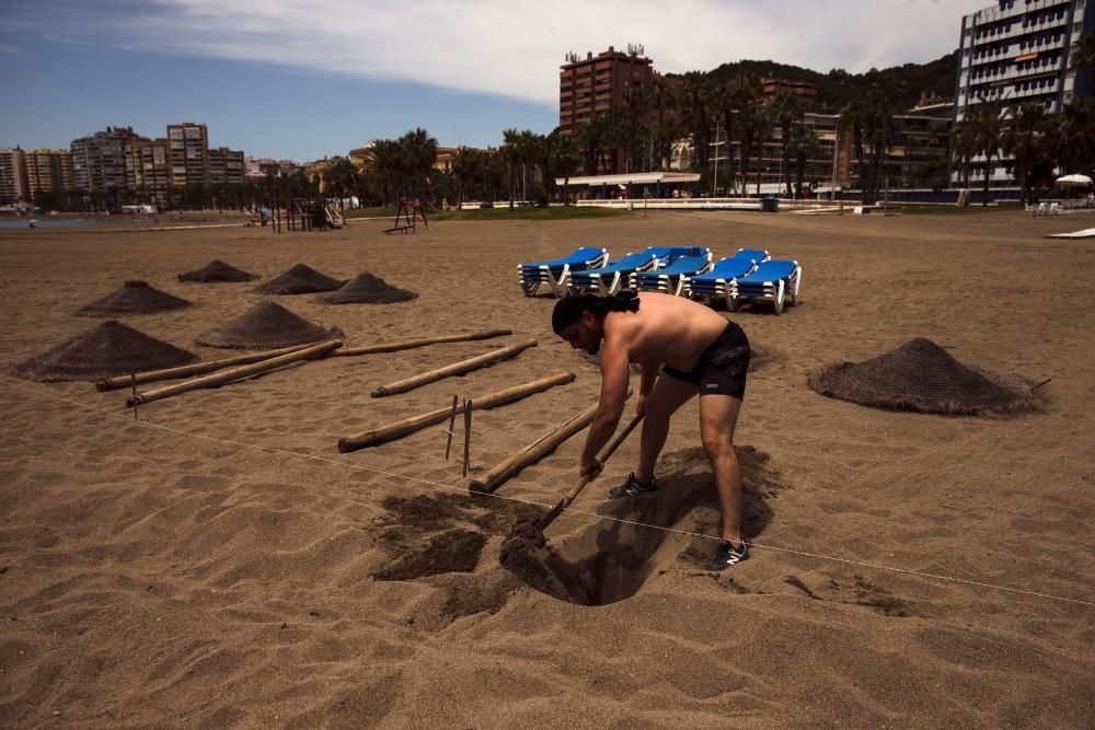 Málaga abre sus playas en la fase 2 de la ...