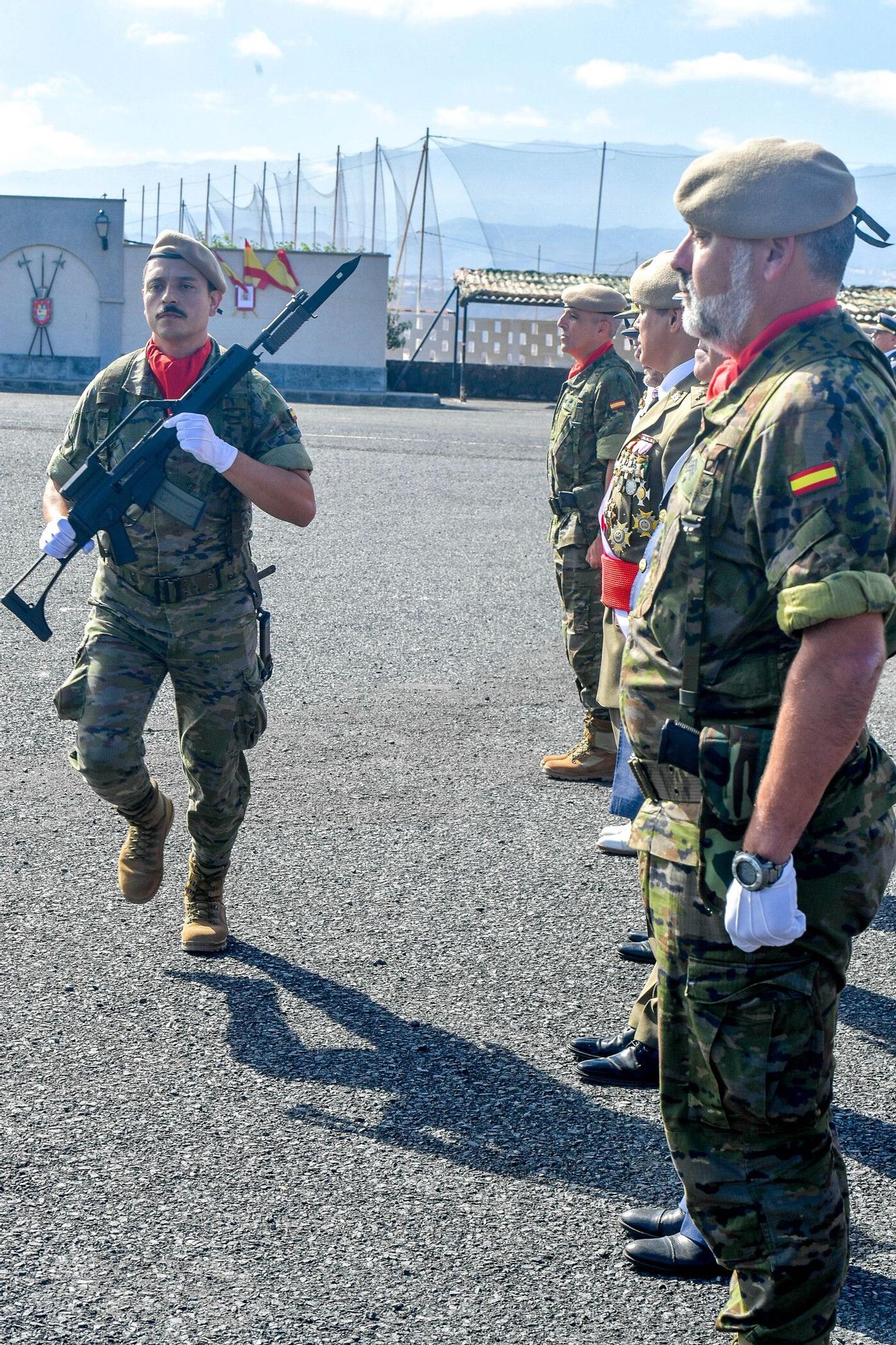 Celebración del día de la patrona de Infantería en Las Palmas de Gran Canaria