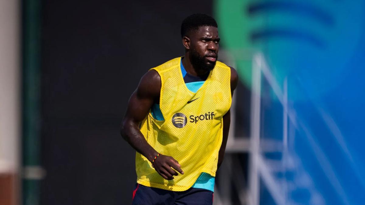 El papel de Samuel Umtiti ha sido testimonial desde que se lesionó la rodilla izquierda en 2018