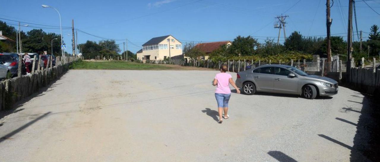 Una usuaria estacionó en la parcela acondicionada.   | // NOÉ PARGA