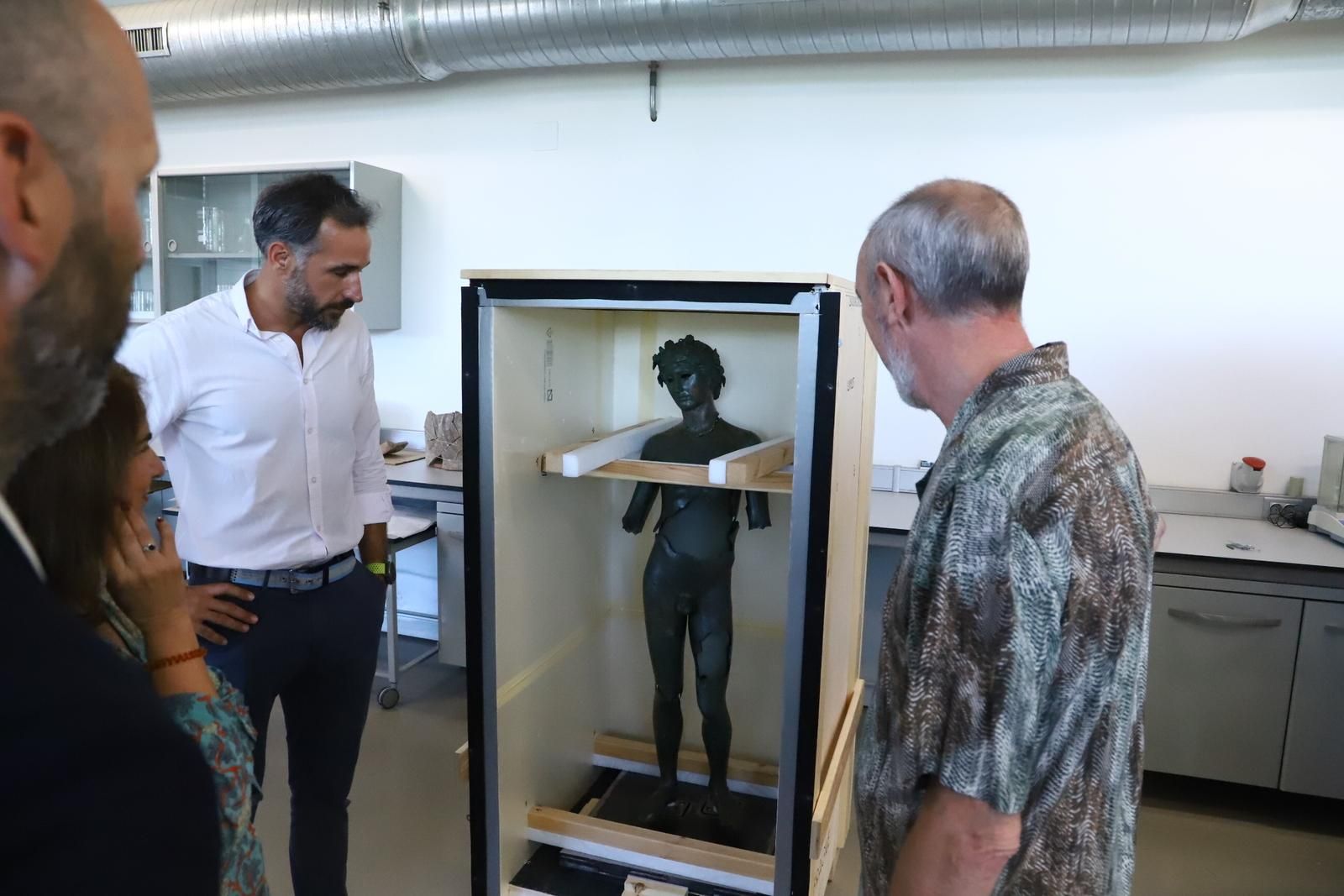 Los efebos de Pedro Abad en el Museo Arqueológico