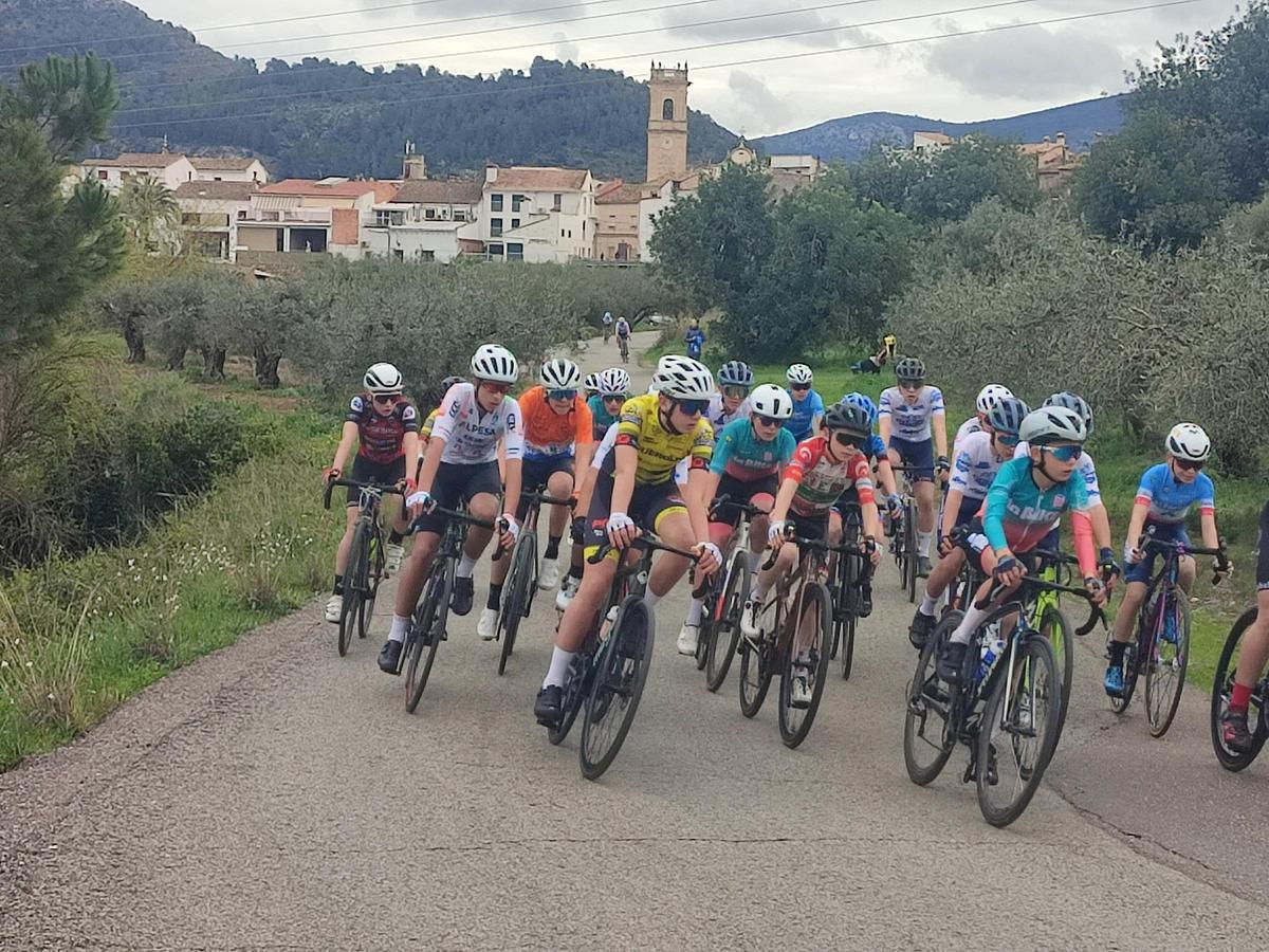 Ciclistas en una de las pruebas disputadas el pasado fin de semana.