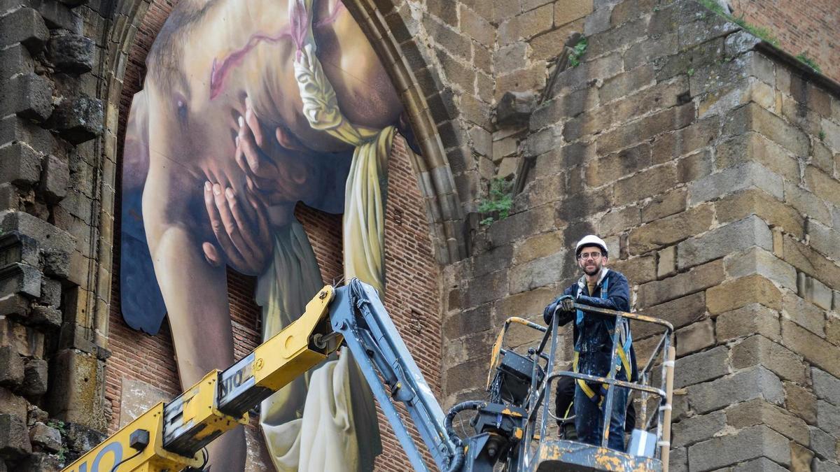 Brea hablará de sus murales en el ciclo Lunes Investiga de la diócesis de Plasencia.