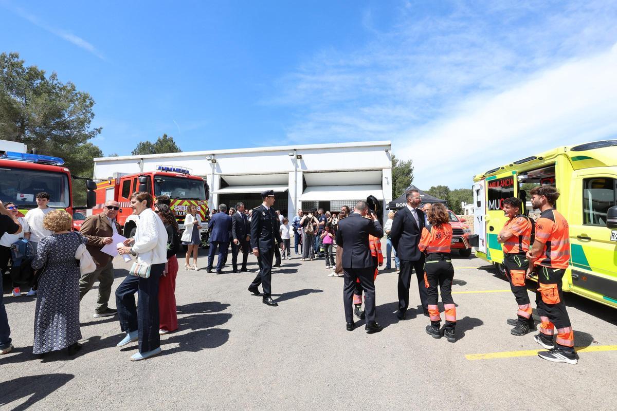 El evento se realizó en el Parque Insular de Bomberos.