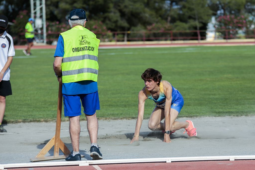 Campeonato regional de atletismo: segunda jornada