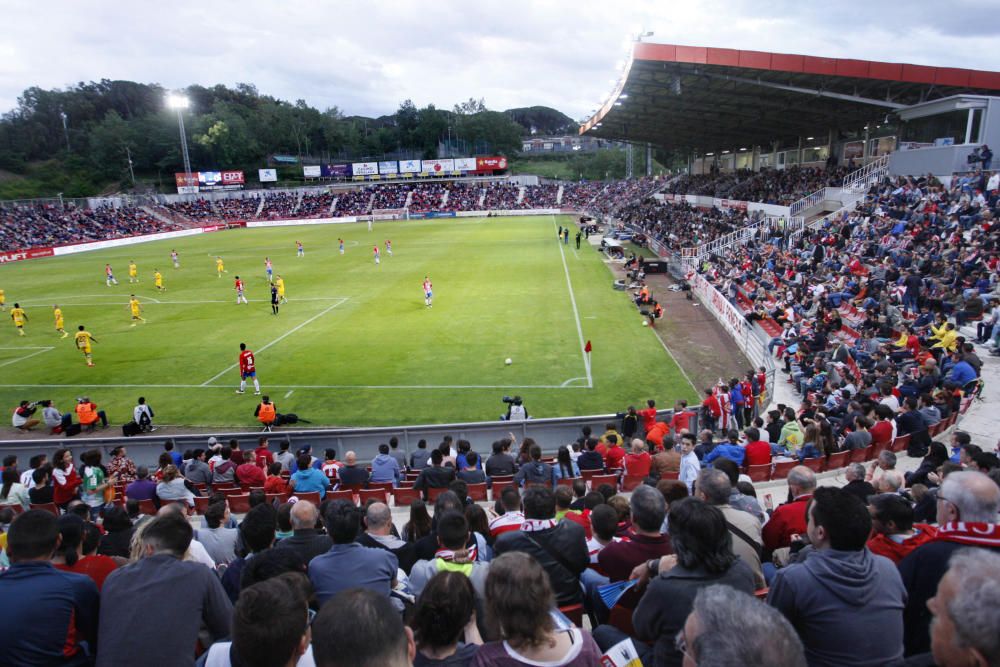 El Girona-Alcorcón en imatges