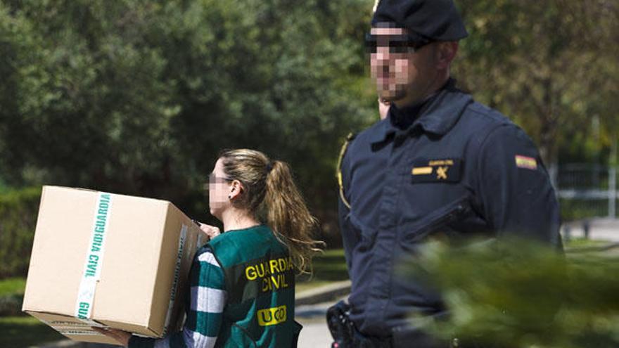 Actuación de la Guardia Civil en el marco del caso Edu.