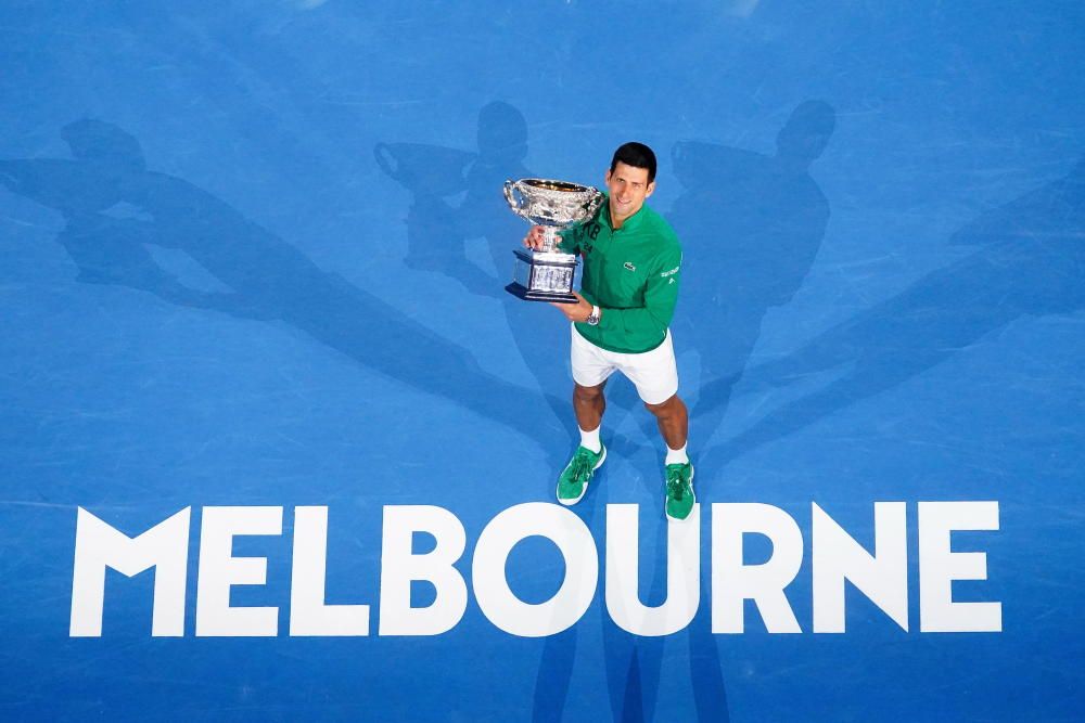 Final del Open de Australia: Thiem-Novak Djokovic