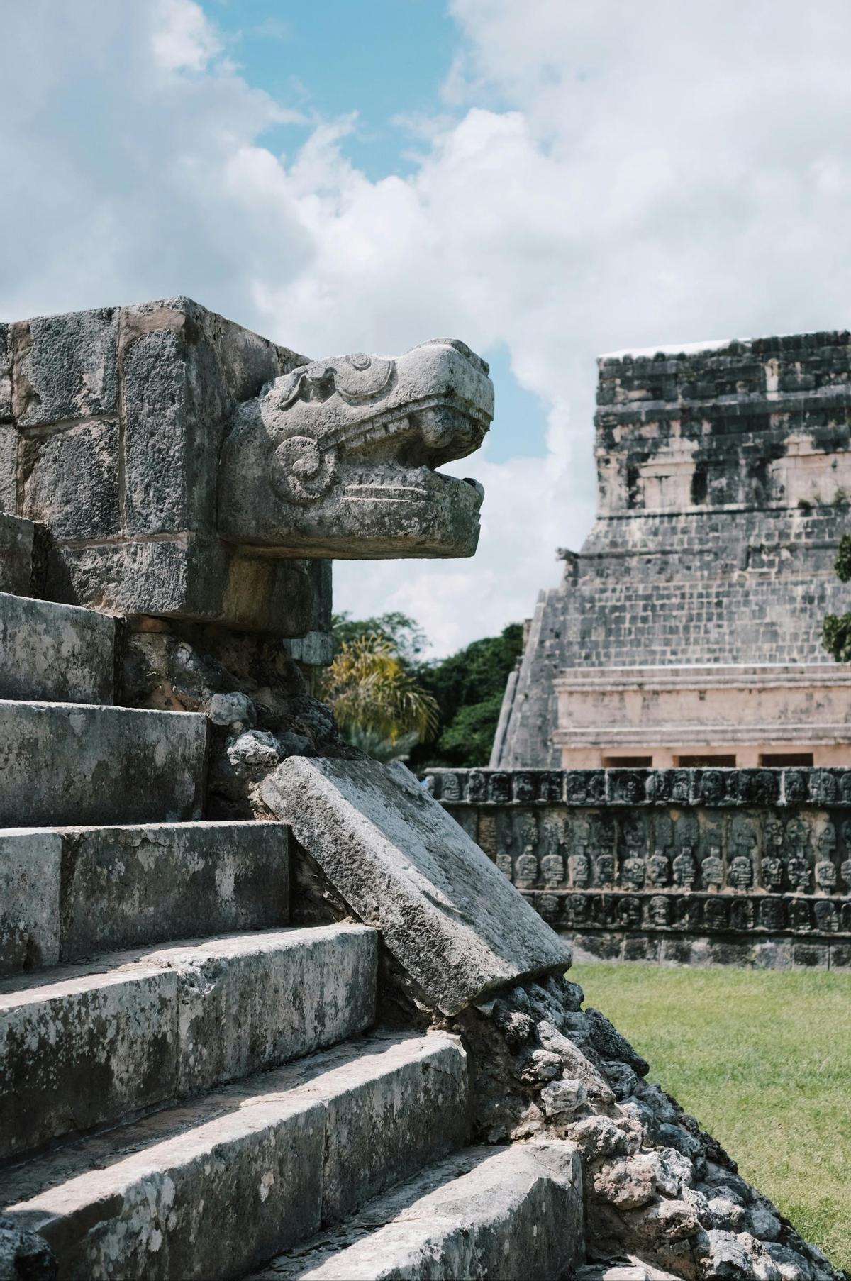 Chichen Itzá está salpicado de ruinas arqueológicas