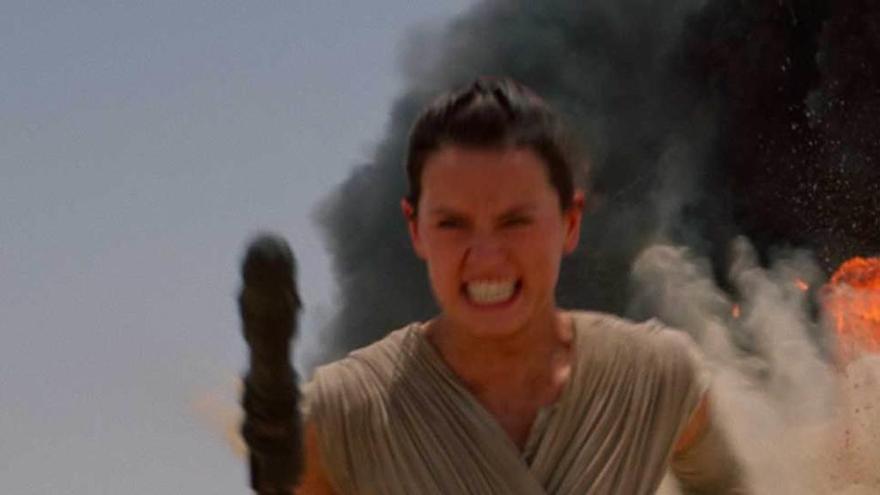 Daisy Ridley, en el &quot;Episodio VII&quot;.