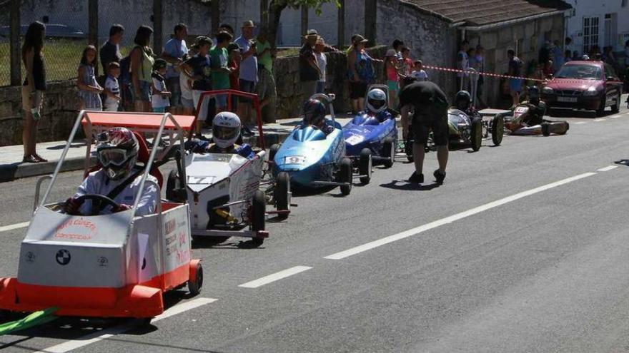 Algunas de las carrilanas participantes en la competición.  // Jesús Regal