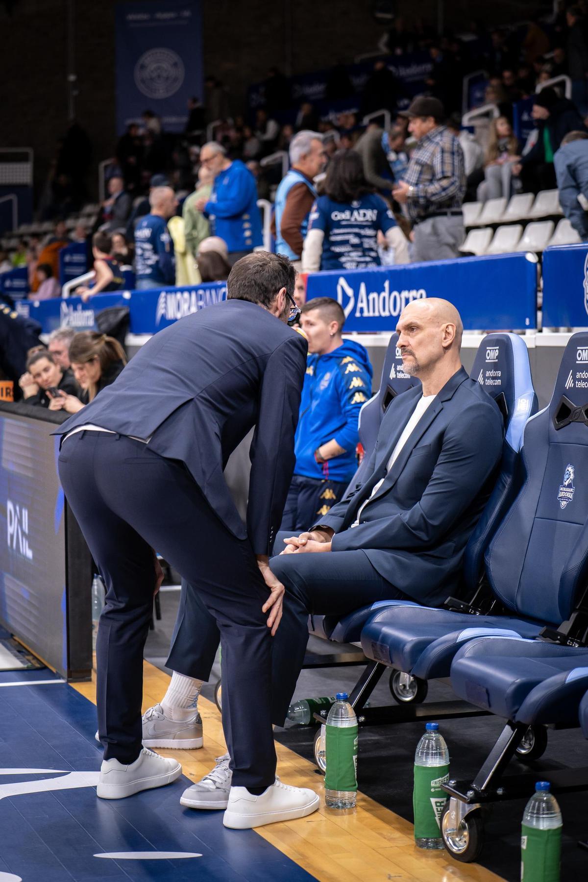Tabak se estrenó el pasado fin de semana en el banquillo del MoraBanc Andorra.
