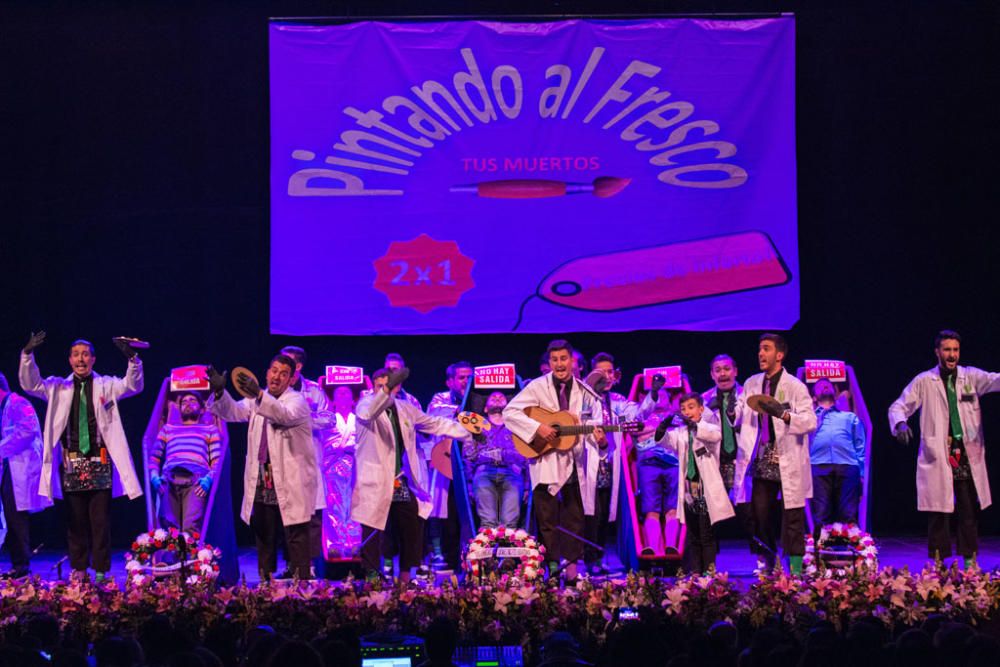 La murga 'Pintando al fresco'.