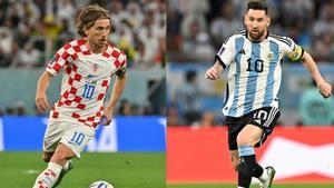 Modric y Messi son dos de las grandes figuras del Mundial