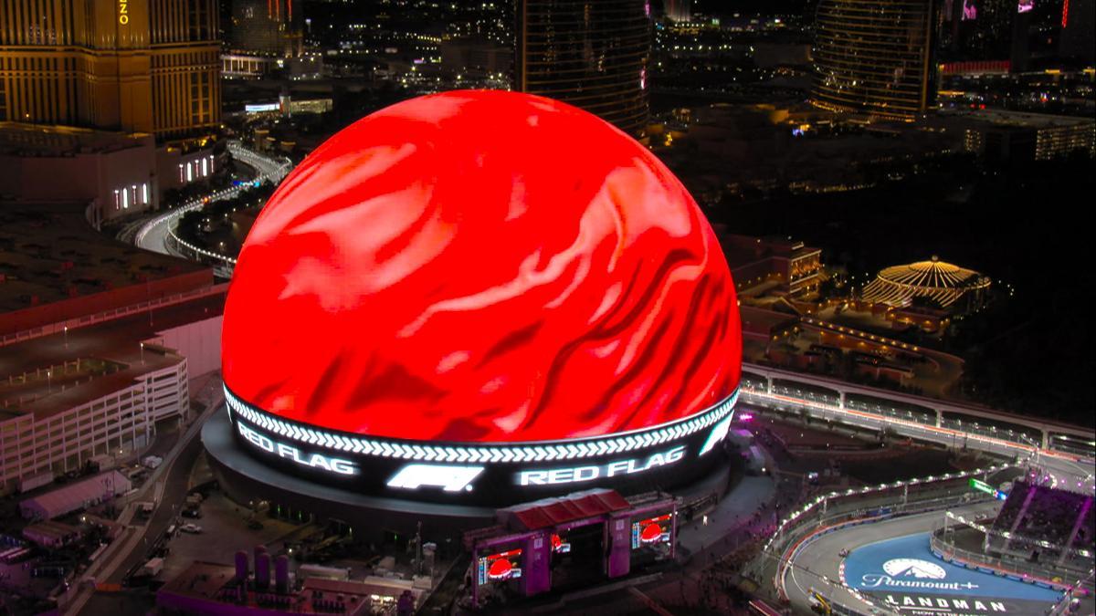 Bandera roja en Las Vegas