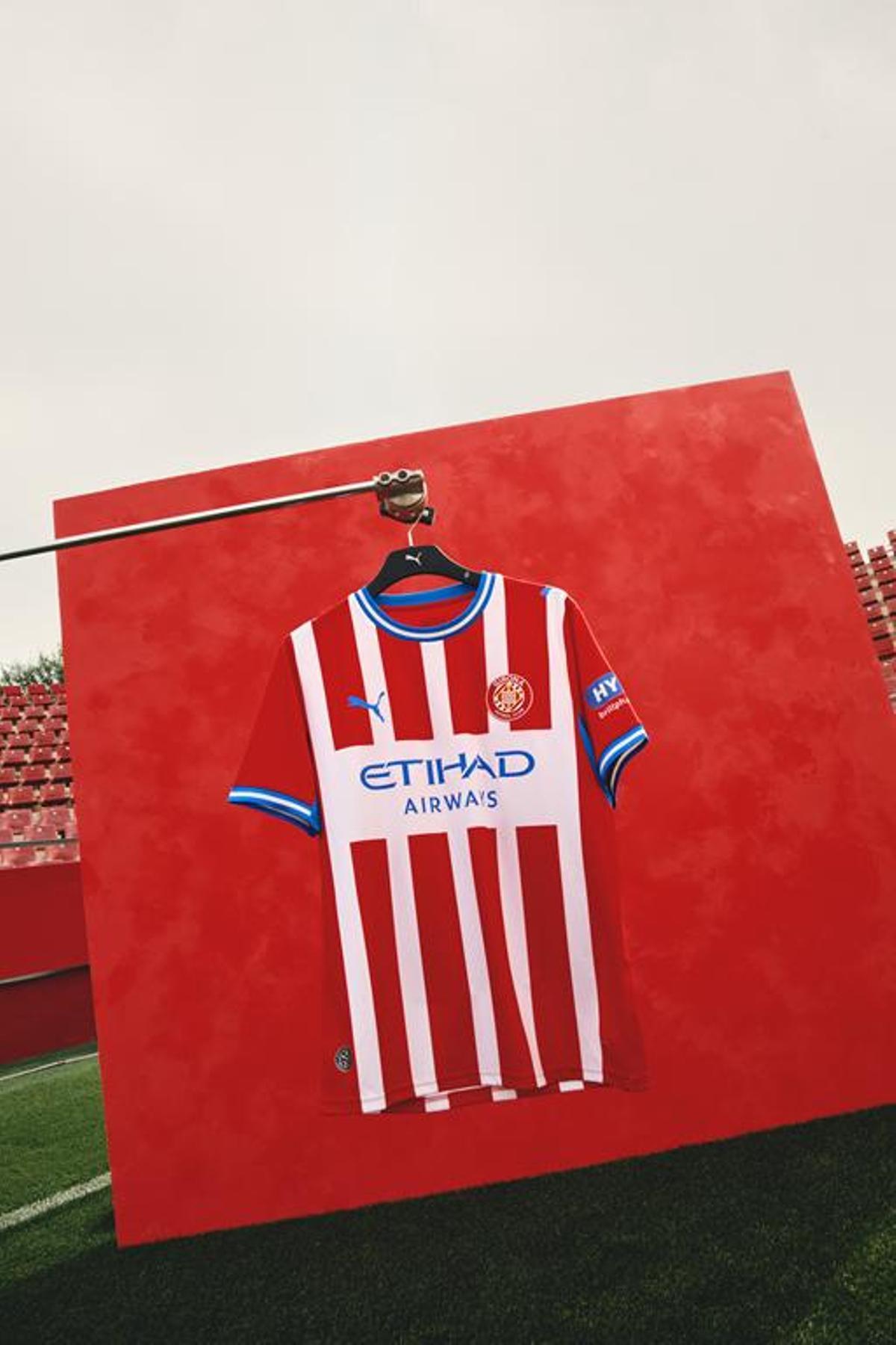 Les imatges de la primera equipació del Girona per la temporada 2026-27