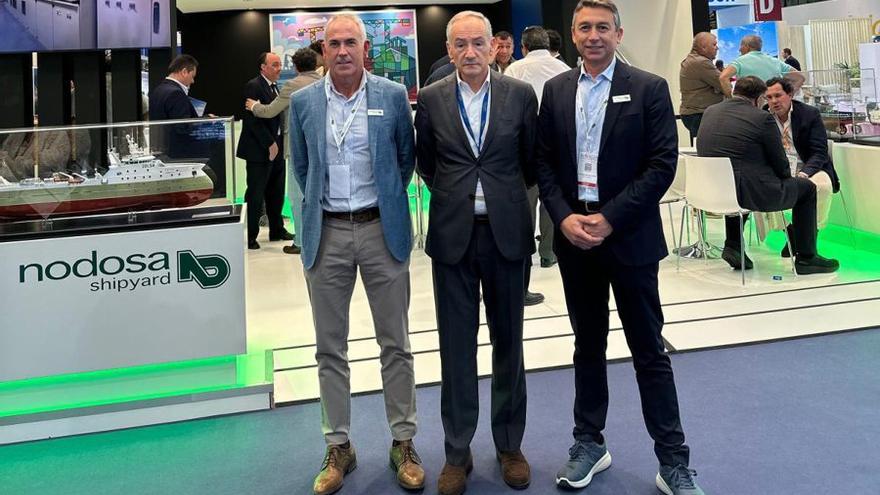 Empresas del Puerto de Marín participan en la feria Navalia