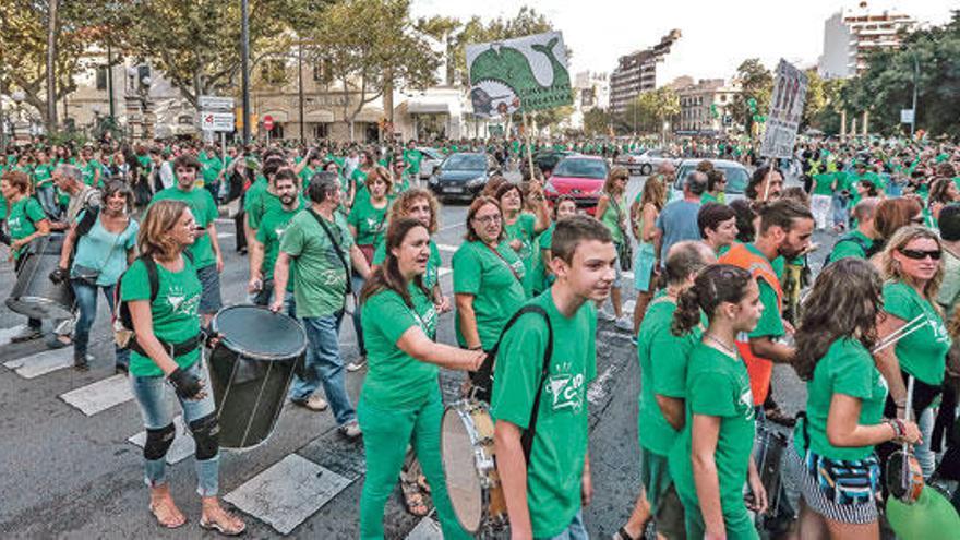 Imagen de la manifestación contra el TIL del año pasado.